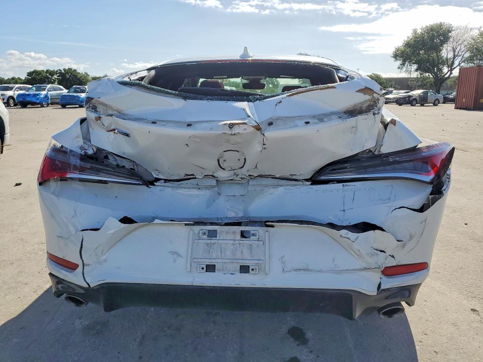 2025 Acura Integra VIN 19UDE4H36SA004755 COPART salvage auction — REAR END, Salvage Title, sold $9,300 on 2026-07-22 (photo 6)