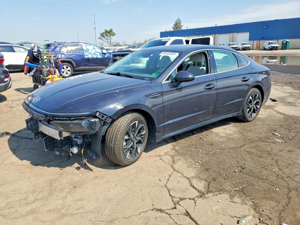 2024 Hyundai Sonata VIN KMHL64JA5RA380367 COPART salvage auction — FRONT END, Mi - Cert Of Title-Salvage Vehicle, sold $5,500 on 2026-07-14 (photo 1)