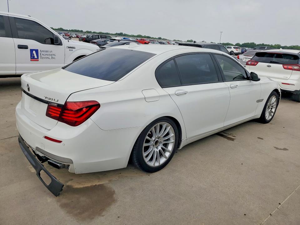 2015 BMW 7er VIN WBAYE8C5XFD781571 COPART salvage auction — FRONT END, Tx - Certificate Of Title (P), sold $4,000 on 2026-07-07 (photo 3)
