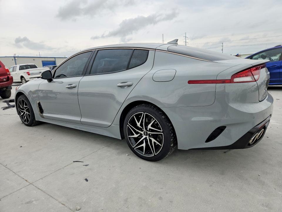 2022 Kia Stinger VIN KNAE35LD3N6113659 COPART salvage auction — SIDE, Tx - Certificate Of Title, sold $250 on 2026-07-21 (photo 2)