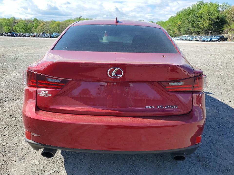 2014 Lexus Is VIN JTHCF1D22E5014407 COPART salvage auction — FRONT END, Pa - Certificate Of Salvage, sold $1,850 on 2026-07-02 (photo 6)