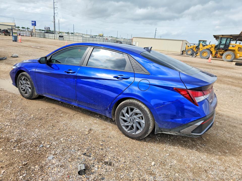 2024 Hyundai Elantra VIN KMHLM4DG8RU679355 COPART salvage auction — SIDE, Tx - Certificate Of Title, sold $5,700 on 2026-07-08 (photo 2)