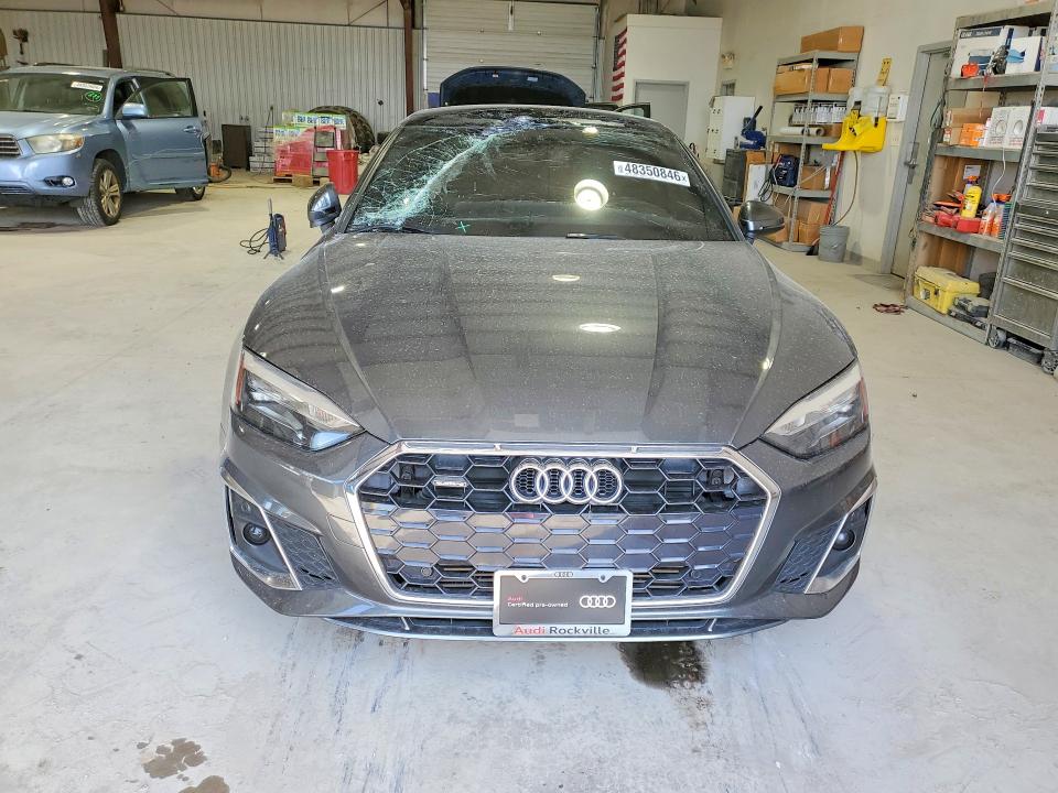 2021 Audi A5 VIN WAUDACF52MA002655 COPART salvage auction — ROOF, MD - CERT OF SALVAGE > 75% DAMAGE, sold $5,700 on 2026-07-24 (photo 5)