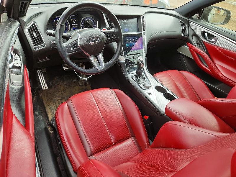 2018 Infiniti Q60 VIN JN1FV7EL1JM630078 COPART salvage auction — FRONT END, Salvage Title, sold $6,100 on 2026-07-14 (photo 8)