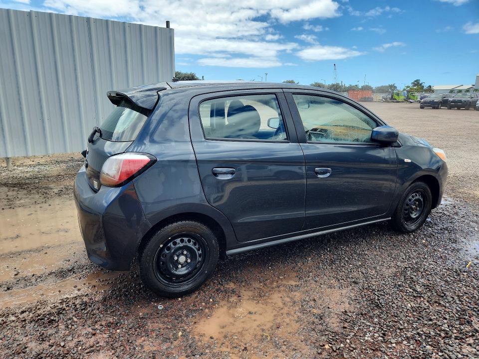2024 Mitsubishi Mirage VIN ML32AUHJ4RH010073 COPART salvage auction — WATER/FLOOD, HI - CERTIFICATE OF SALVAGE (P), sold $2 on 2026-07-20 (photo 3)
