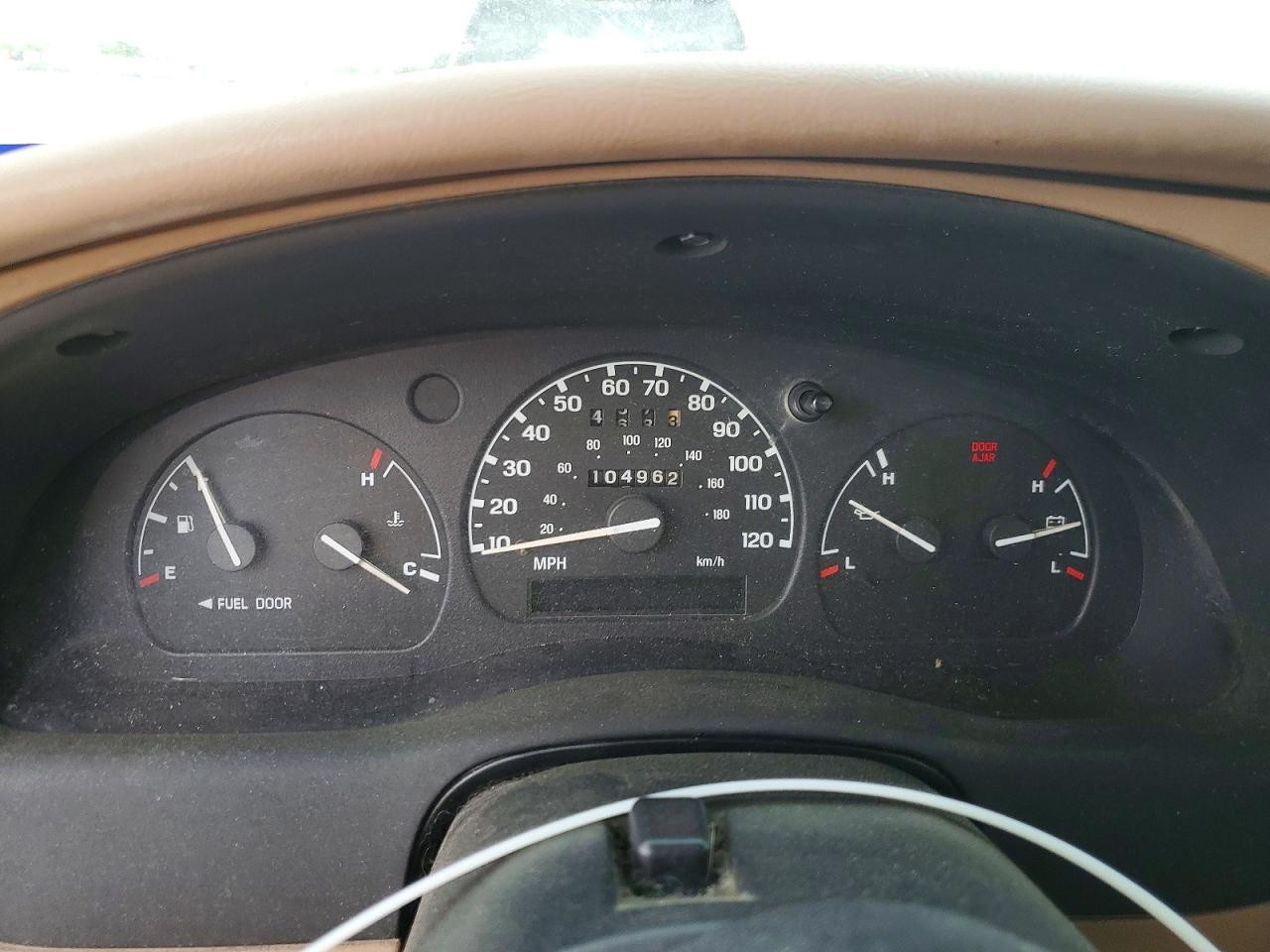 1998 Ford Ranger VIN 1FTYR10C5WUD12843 COPART salvage auction — Front End, TX - SALVAGE VEHICLE TITLE, sold $1,700 on 2026-07-02 (photo 9)