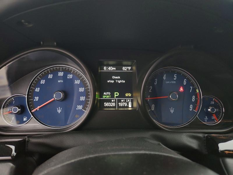 2018 Maserati Granturismo VIN ZAM45VLA9J0254050 COPART salvage auction — REAR END, Tx - Certificate Of Title, sold $12,400 on 2026-07-21 (photo 9)