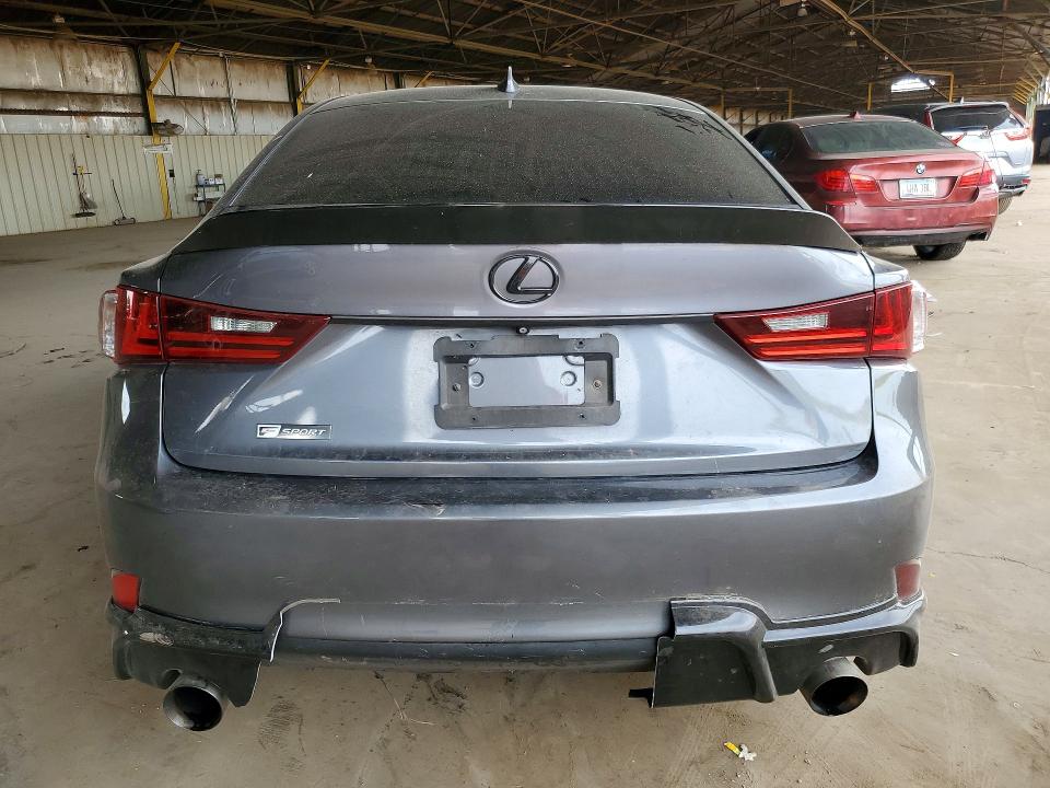 2015 Lexus Is VIN JTHBE1D23F5019504 COPART salvage auction — FRONT END, Az - Cert Of Title - Salvage, sold $6,100 on 2026-07-06 (photo 6)