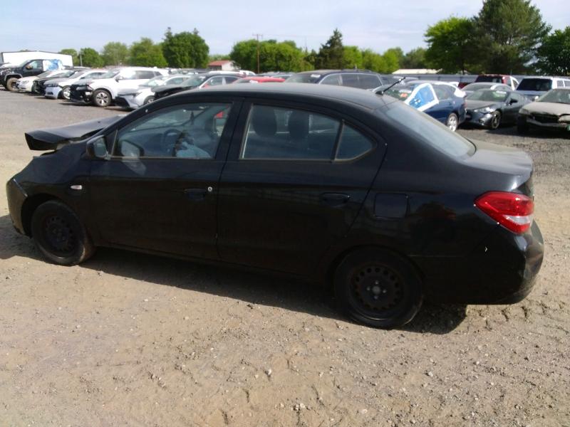 2017 Mitsubishi Mirage VIN ML32F3FJ3HHF05655 COPART salvage auction — FRONT END, Nc - Salvage Certificate Of Title, sold $350 on 2026-07-08 (photo 2)