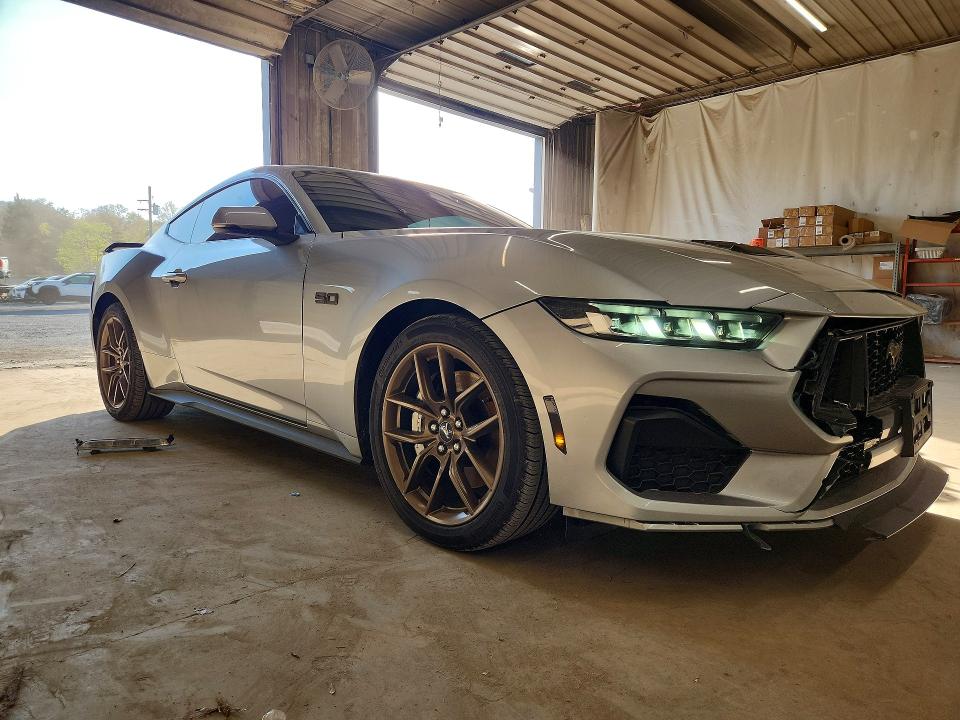 2024 Ford Mustang VIN 1FA6P8CF9R5416736 COPART salvage auction — FRONT END, Pa - Certificate Of Salvage, sold $22,000 on 2026-07-06 (photo 4)