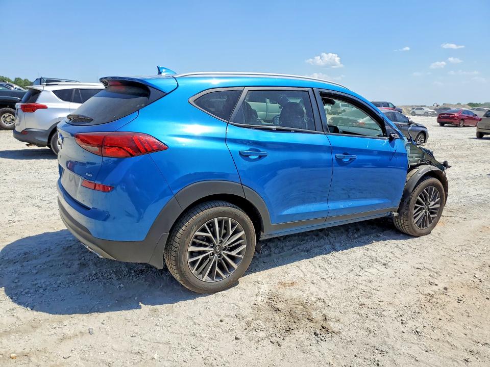 2021 Hyundai Tucson VIN KM8J3CAL4MU291103 COPART salvage auction — FRONT END, Ga - Cert Of Title-Salvage, sold $3,900 on 2026-07-29 (photo 3)