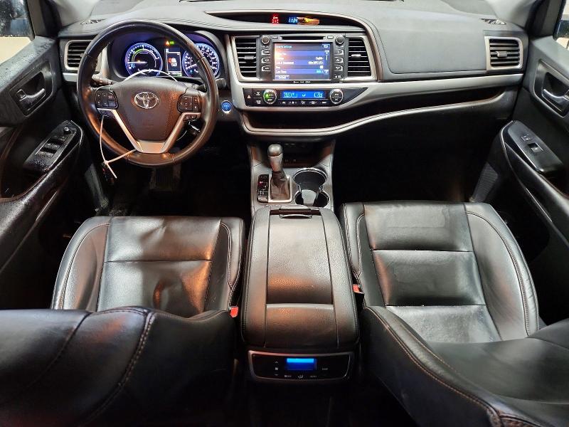 2019 Toyota Highlander VIN 5TDJGRFHXKS076259 COPART salvage auction — FRONT END, On - Permit Salvage, sold $4,500 on 2026-07-20 (photo 8)