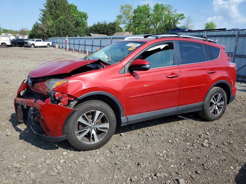 2016 Toyota Rav 4 VIN JTMWFREV9GJ064415 COPART salvage auction — FRONT END, Md - Cert Of Salvage > 75% Damage, sold $2,450 on 2026-07-20 (photo 1)