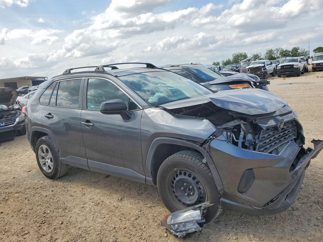 2020 Toyota RAV4 VIN 2T3F1RFV1LC113360 COPART salvage auction — Front End, TX - SALVAGE VEHICLE TITLE, sold $8,700 on 2026-07-09 (photo 4)