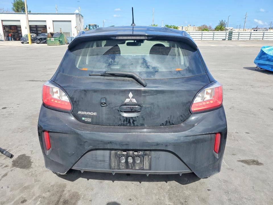 2021 Mitsubishi Mirage VIN ML32AUHJ0MH012539 COPART salvage auction — FRONT END, FL, sold $2,150 on 2026-07-20 (photo 6)
