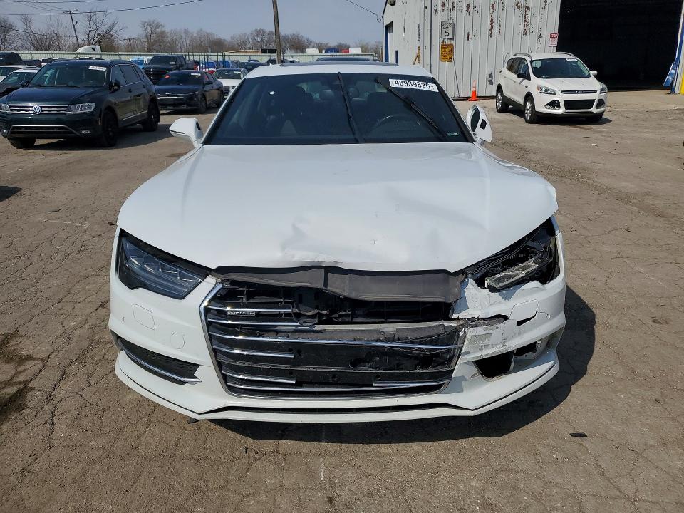 2017 Audi A7 VIN WAU22AFCXHN083152 COPART salvage auction — FRONT END, In - Certificate Of Title, sold $5,300 on 2026-07-09 (photo 5)