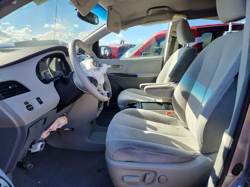 2011 Toyota Sienna VIN 5TDKK3DC0BS091943 COPART salvage auction — FRONT END, Ut - Salvage Certificate, sold $850 on 2026-07-24 (photo 7)