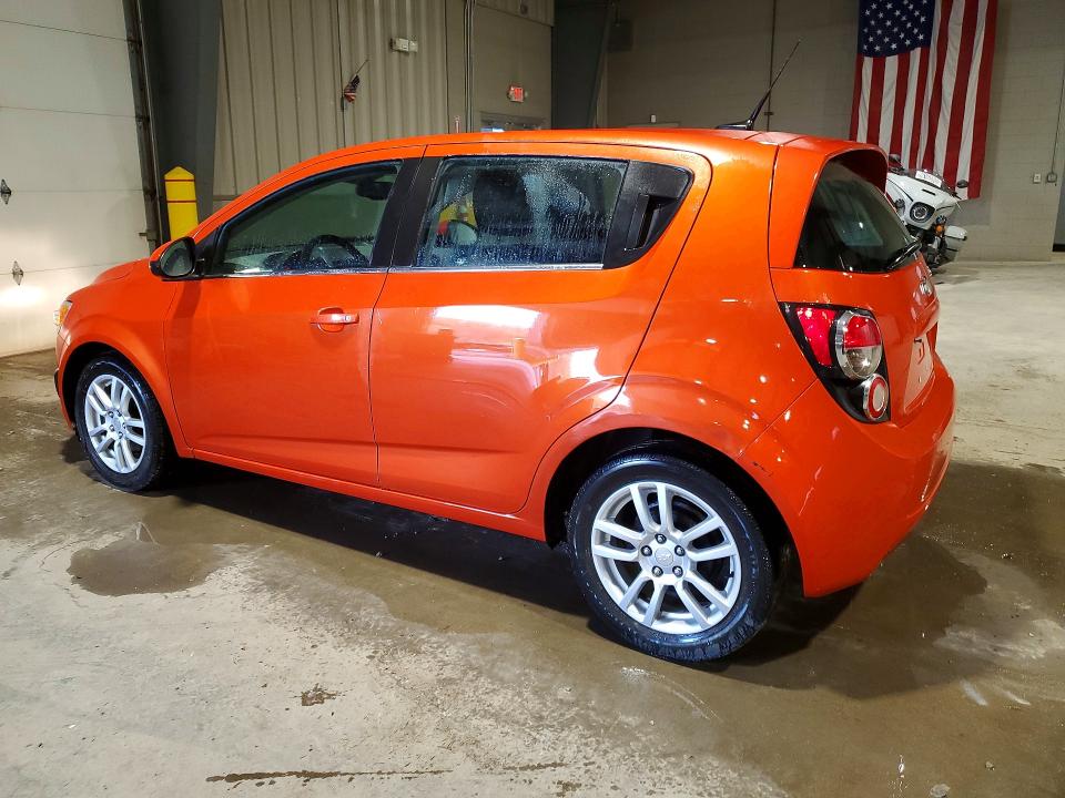 2012 Chevrolet SONIC VIN 1G1JC6SH8C4226245 COPART salvage auction — MINOR DENT/SCRATCHES, Pa - Cert Of Title, sold $975 on 2026-07-02 (photo 2)