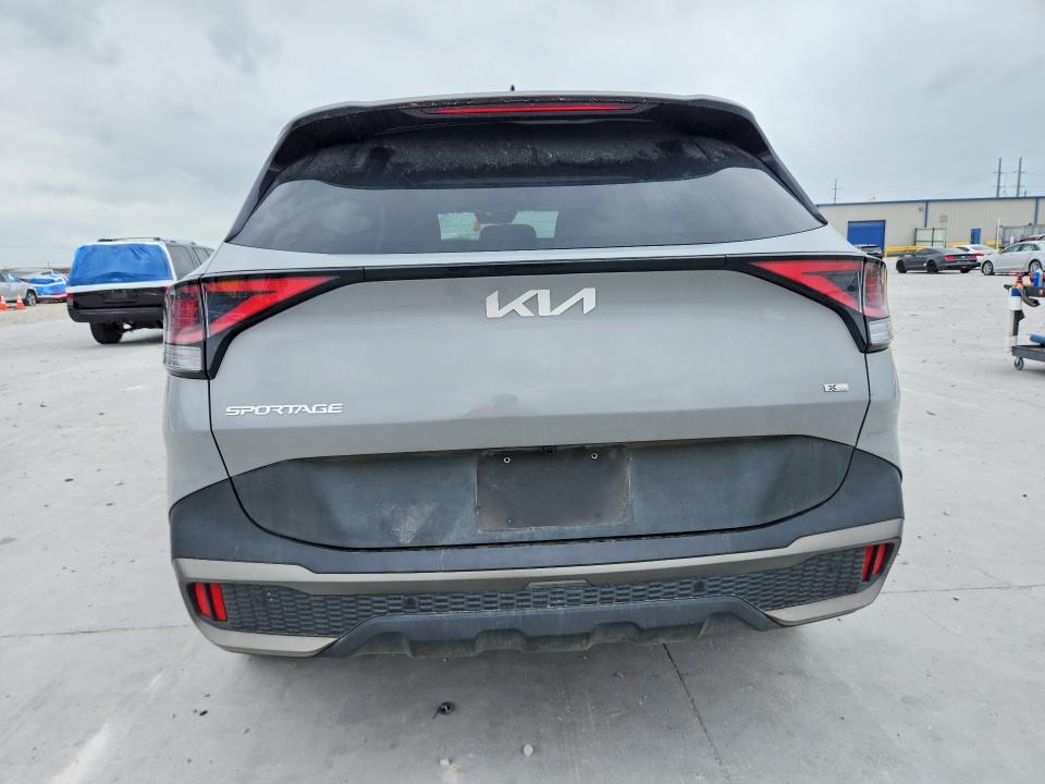 2023 Kia Sportage VIN 5XYK6CAF0PG048694 COPART salvage auction — FRONT END, Tx - Salvage Vehicle Title, sold $3,650 on 2026-07-14 (photo 6)