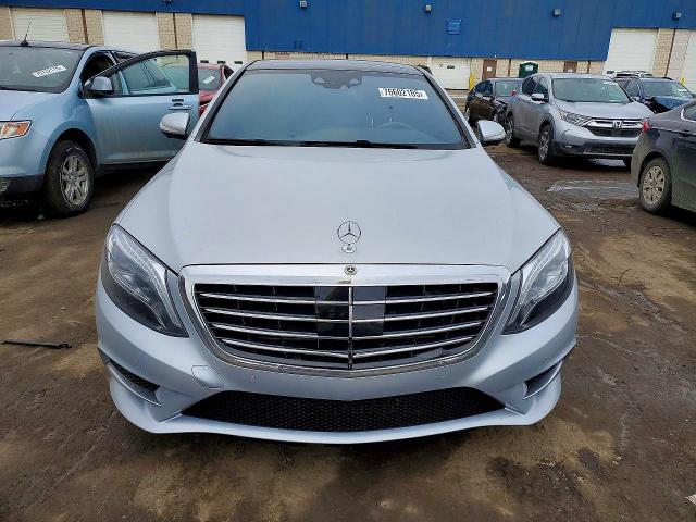2015 Mercedes-benz S-klasse VIN WDDUG8FB2FA105118 COPART salvage auction — REAR END, Oh - Cert Of Title-Salvage, sold $4,200 on 2026-07-28 (photo 5)
