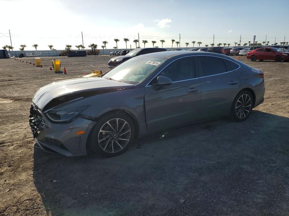 2020 Hyundai Sonata VIN 5NPEH4J29LH050604 COPART salvage auction — FRONT END, Salvage Title, sold $7,300 on 2026-07-13 (photo 1)