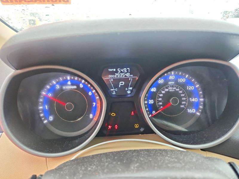 2011 Hyundai Elantra VIN KMHDH4AE0BU157997 COPART salvage auction — FRONT END, In - Bill Of Sale - Parts Only, sold $150 on 2026-07-24 (photo 9)