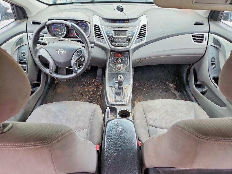 2016 Hyundai Elantra VIN KMHDH4AEXGU524962 COPART salvage auction — FRONT END, Nc - Salvage Certificate Of Title, sold $175 on 2026-07-29 (photo 8)