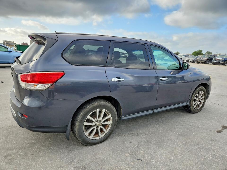 2014 Nissan Pathfinder VIN 5N1AR2MNXEC683287 COPART salvage auction — FRONT END, Ms - Dealer Only Clean Title (P), sold $600 on 2026-07-29 (photo 3)