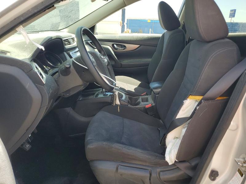 2016 Nissan Rogue VIN KNMAT2MT5GP615401 COPART salvage auction — FRONT END, Tx - Salvage Vehicle Title, sold $1,900 on 2026-07-24 (photo 7)