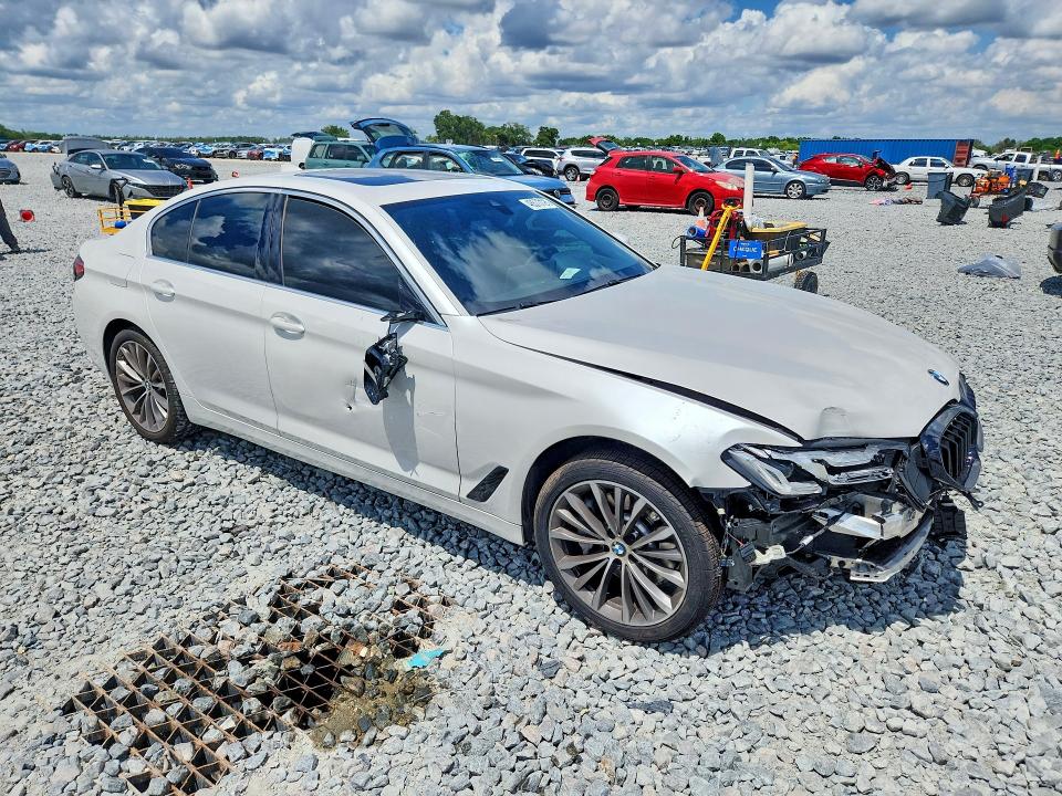 2022 BMW 5er VIN WBA53BH06NWX83324 COPART salvage auction — FRONT END, Fl - Certificate Of Destruction, sold $15,100 on 2026-07-02 (photo 4)