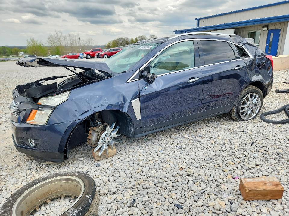 2014 Cadillac Srx VIN 3GYFNFE31ES583433 COPART salvage auction — ROLLOVER, MI - CERTIFICATE OF TITLE, sold $300 on 2026-07-02 (photo 1)