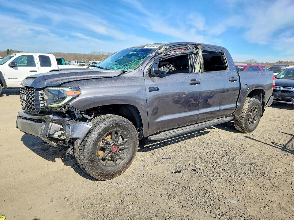 2020 Toyota Tundra VIN 5TFDY5F18LX932160 COPART salvage auction — FRONT END, Ma - Cert Of Title-Salvage, sold $18,800 on 2026-07-08 (photo 1)