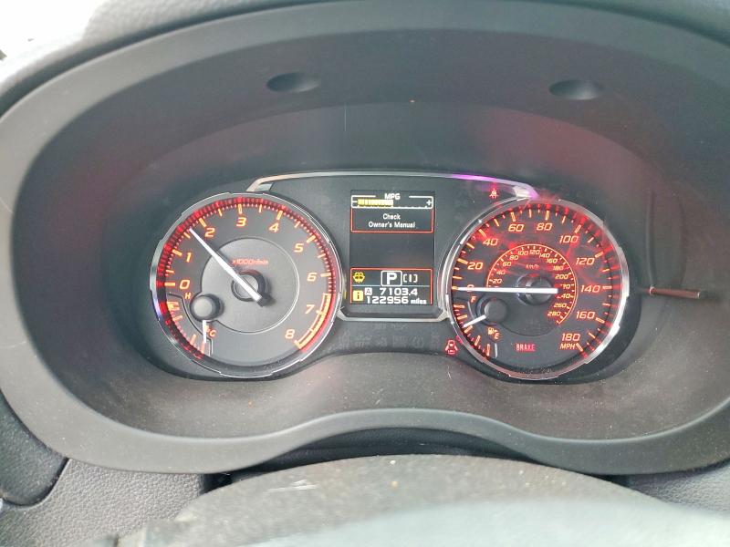 2017 Subaru Wrx VIN JF1VA1E64H8800289 COPART salvage auction — FRONT END, PA - CERTIFICATE OF SALVAGE, sold $2,500 on 2026-07-14 (photo 9)