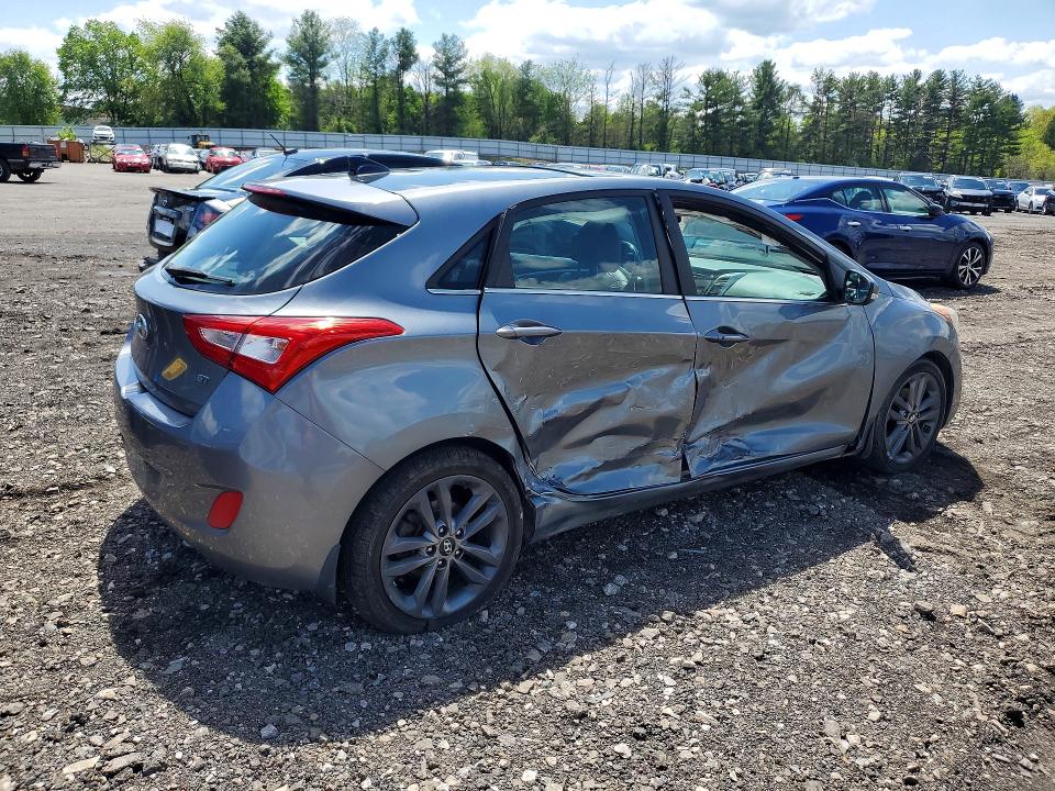 2016 Hyundai Elantra VIN KMHD35LH2GU316229 COPART salvage auction — SIDE, Md - Cert Of Salvage > 75% Damage, sold $2,200 on 2026-07-06 (photo 3)