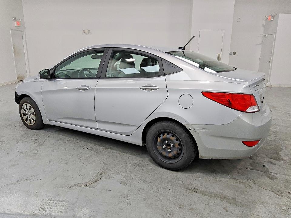 2017 Hyundai Accent VIN KMHCT4AE5HU306987 COPART salvage auction — FRONT END, Wv - Certificate Of Title, sold $525 on 2026-07-16 (photo 2)