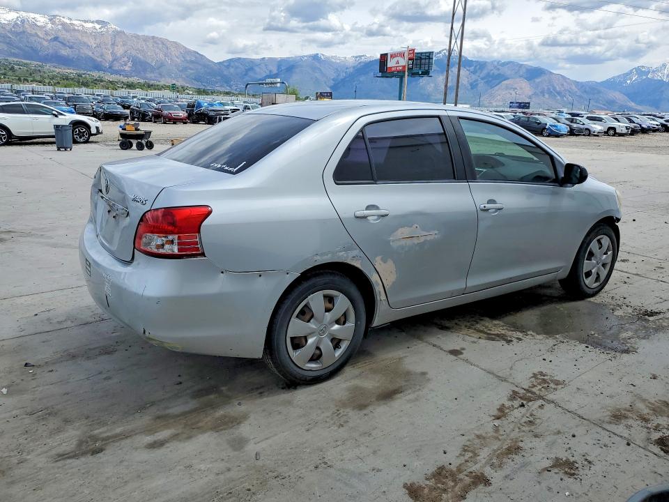 2008 Toyota Yaris VIN JTDBT903381242818 COPART salvage auction — FRONT END, Ut - Salvage Certificate, sold $1,050 on 2026-07-27 (photo 3)