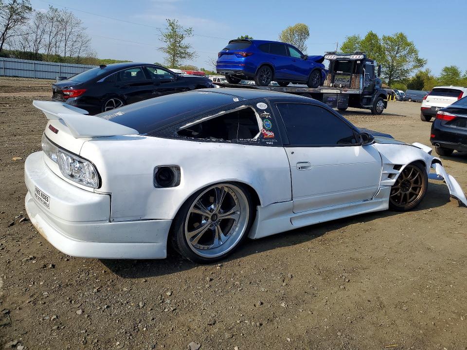1992 Nissan 240sx VIN JN1MS36P7NW105708 COPART salvage auction — FRONT END, NJ - CERT OF TITLE-SALVAGE, sold $1,300 on 2026-07-08 (photo 3)