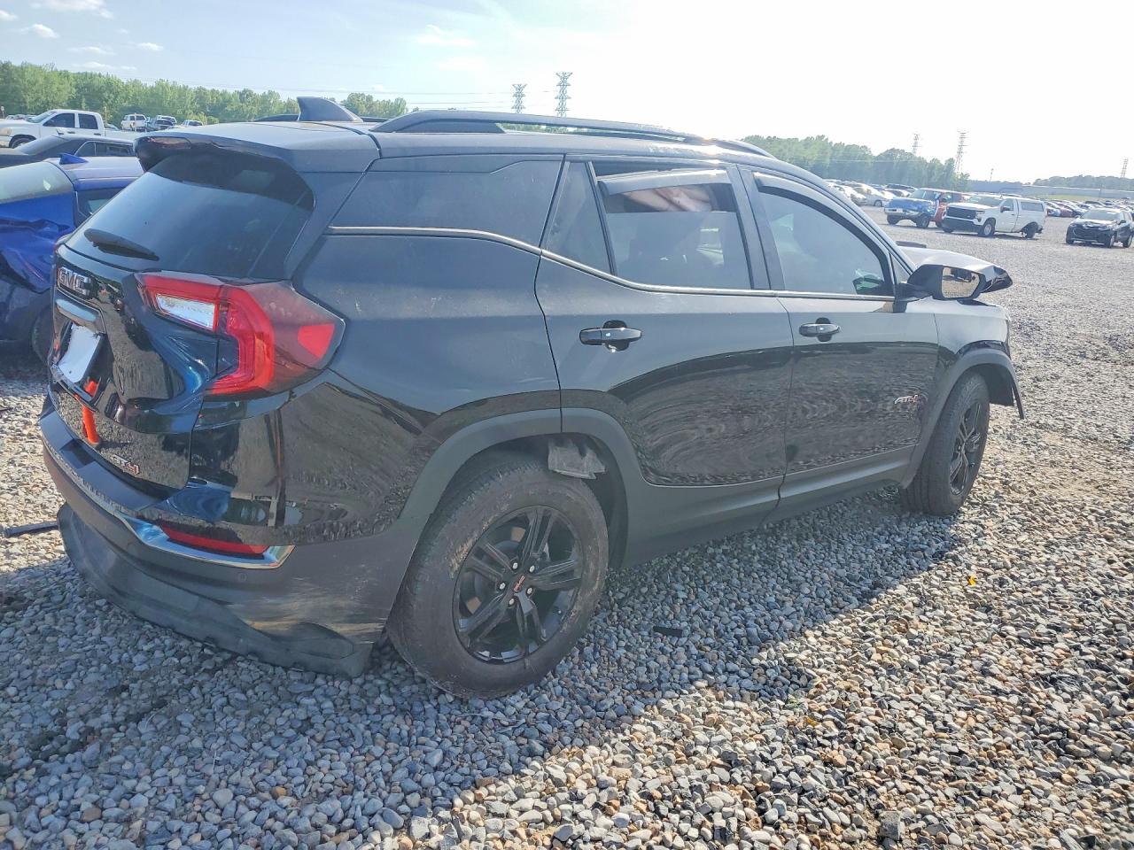 2024 GMC Terrain VIN 3GKALYEG7RL352741 COPART salvage auction — Front End, TN - SALVAGE CERTIFICATE, sold $2,700 on 2026-07-09 (photo 3)