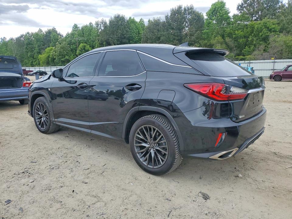 2018 Lexus Rx VIN 2T2BZMCA4JC157480 COPART salvage auction — FRONT END, Va - Cert Of Title - Salvage, sold $16,000 on 2026-07-28 (photo 2)