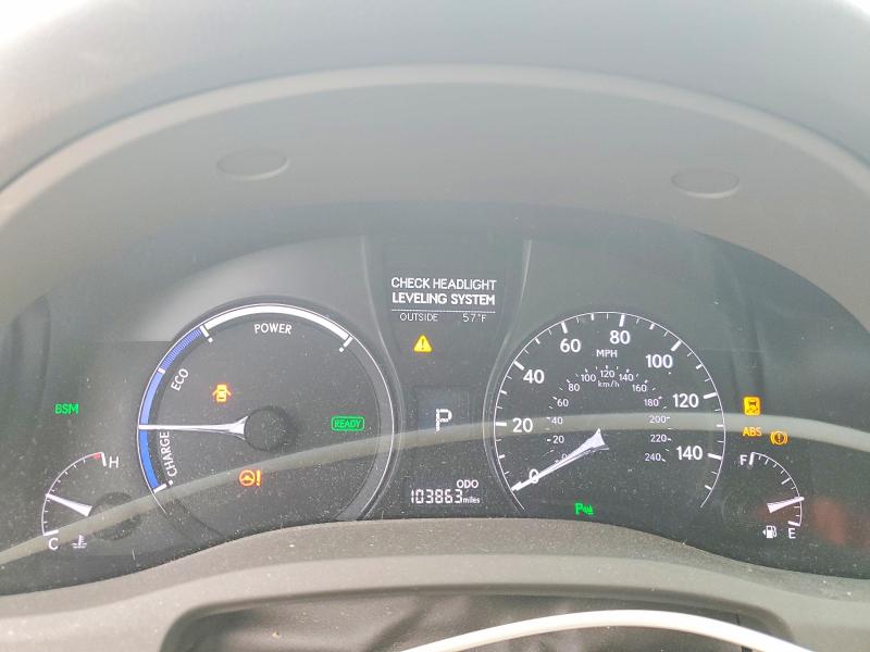 2013 Lexus Rx VIN JTJBC1BA1D2448928 COPART salvage auction — SIDE, Md - Cert Of Salvage > 75% Damage, sold $225 on 2026-06-30 (photo 9)