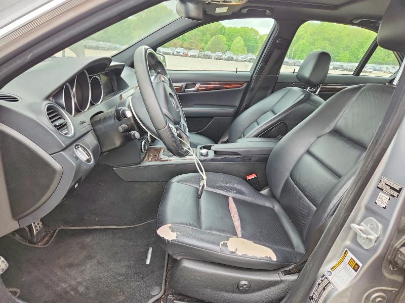 2014 Mercedes-benz C-klasse VIN WDDGF4HB1EA962681 COPART salvage auction — FRONT END, Ar - Cert Of Title-Salvage, sold $1,100 on 2026-07-08 (photo 7)