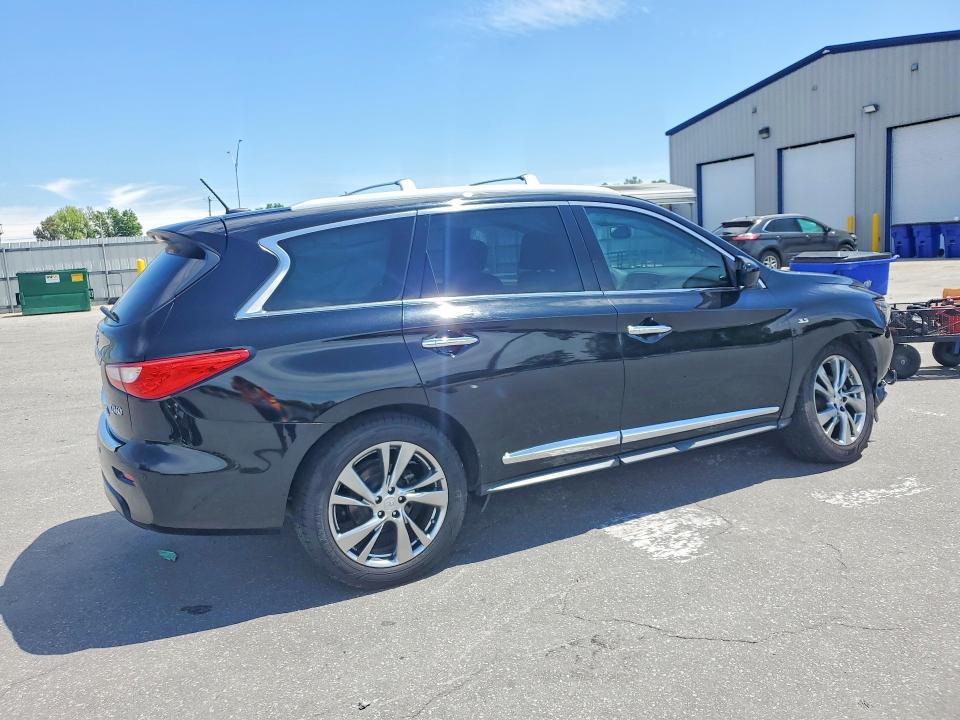 2015 Infiniti Qx60 VIN 5N1AL0MM0FC536278 COPART salvage auction — FRONT END, NC - SALVAGE CERTIFICATE OF TITLE, sold $1,150 on 2026-07-02 (photo 3)