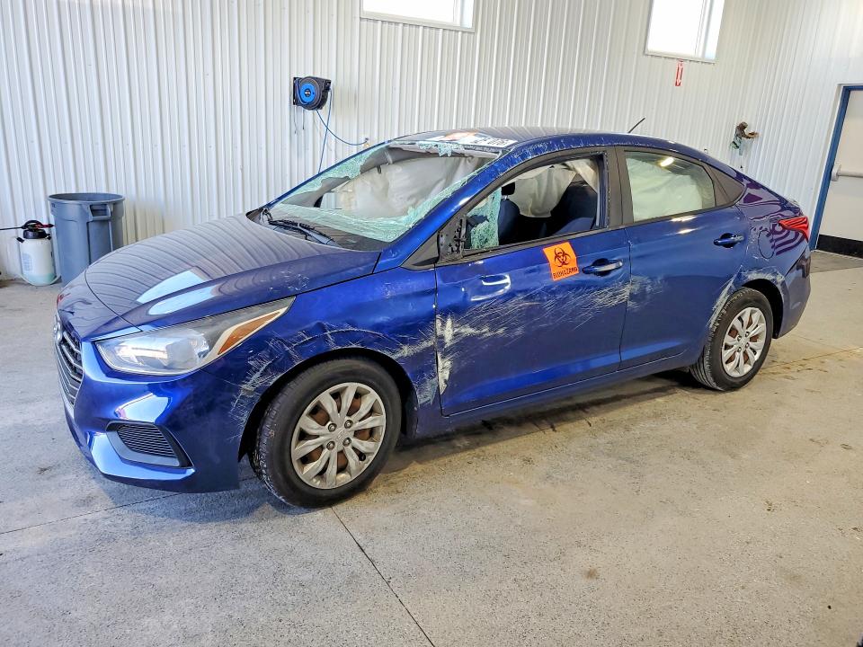 2019 Hyundai VIN 3KPC24A35KE055190 COPART salvage auction — SIDE, Oh - Cert Of Title-Salvage, sold $1,100 on 2026-07-10 (photo 1)