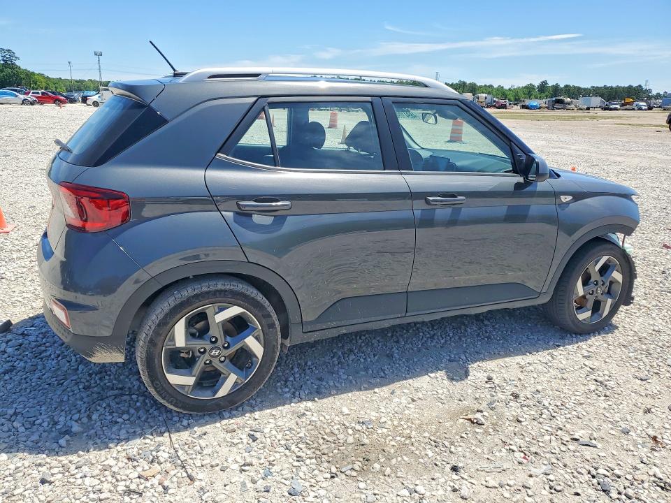 2024 Hyundai Venue VIN KMHRC8A35RU309597 COPART salvage auction — FRONT END, Tx - Certificate Of Title, sold $150 on 2026-07-24 (photo 3)