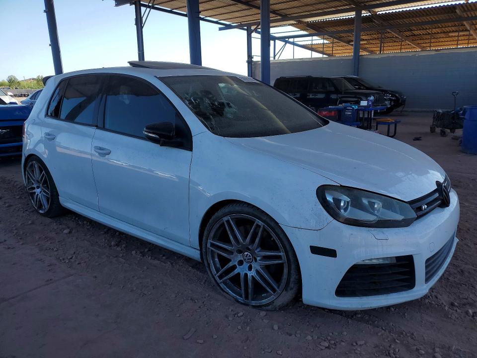 2012 Volkswagen Golf VIN WVWPF7AJXCW310123 COPART salvage auction — MECHANICAL, Id - Salvage Certificate Of Title, sold $1,250 on 2026-07-28 (photo 4)