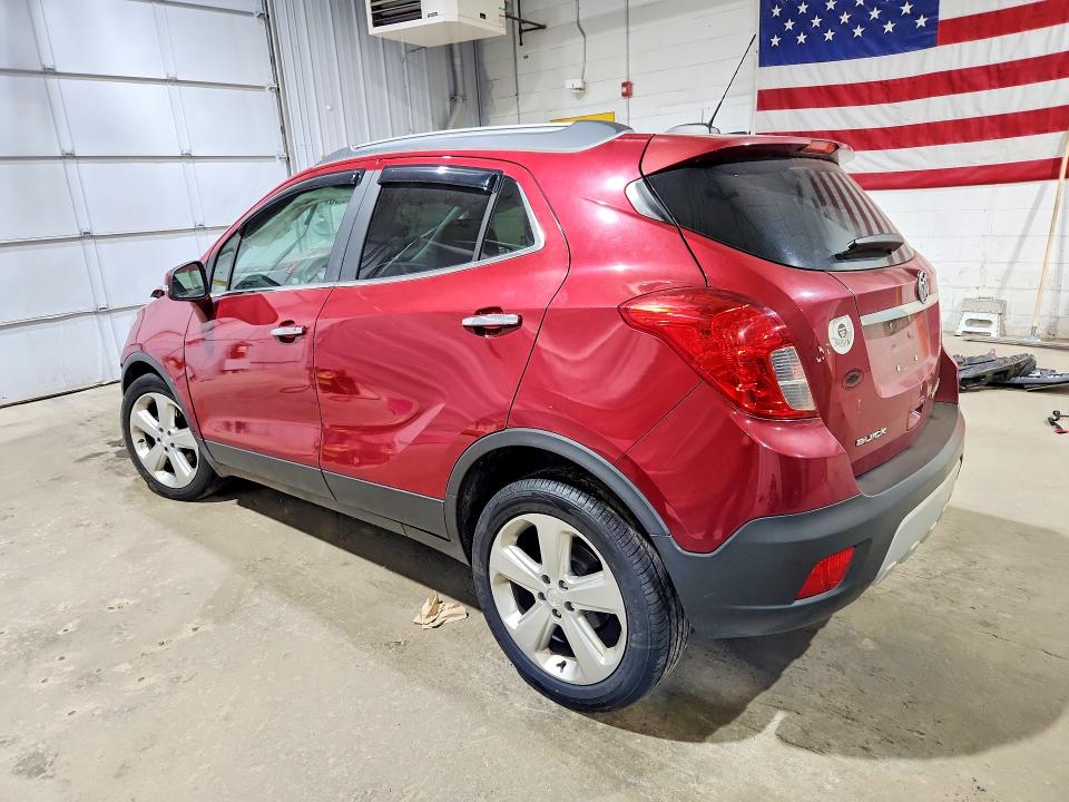 2016 Buick Encore VIN KL4CJASB2GB619156 COPART salvage auction — FRONT END, NH - CERT OF TITLE-SALVAGE (P), sold $275 on 2026-07-30 (photo 2)