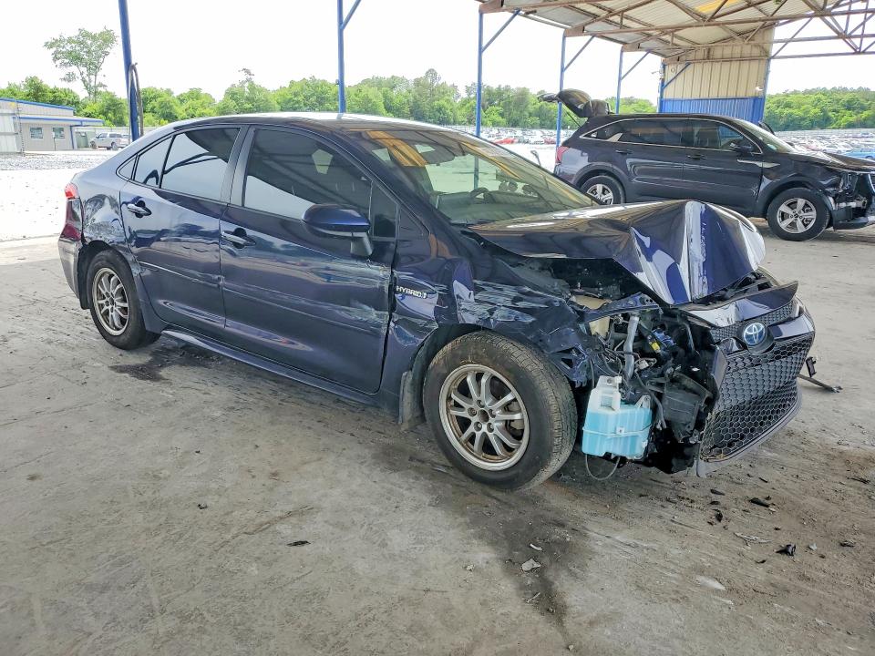 2020 Toyota Corolla VIN JTDEBRBE8LJ017012 COPART salvage auction — ROLLOVER, Tn - Salvage Certificate, sold $3,100 on 2026-07-09 (photo 4)