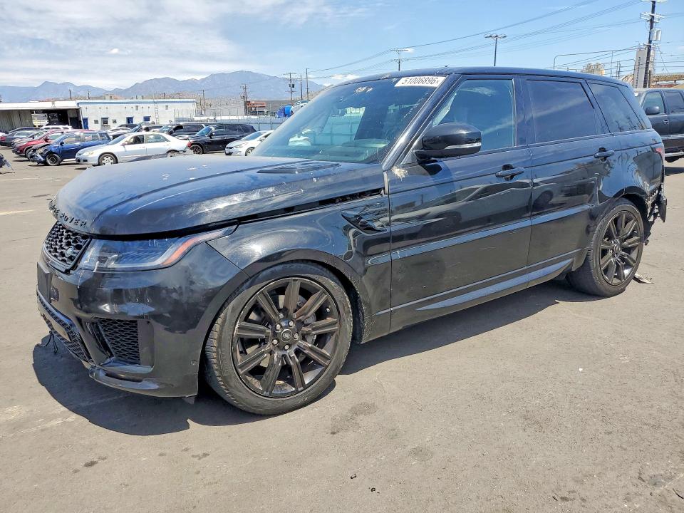 2022 Land rover RANGE ROVER VIN SALWR2SU9NA234871 COPART salvage auction — FRONT END, Ca - Salvage Certificate, sold $5,400 on 2026-07-13 (photo 1)