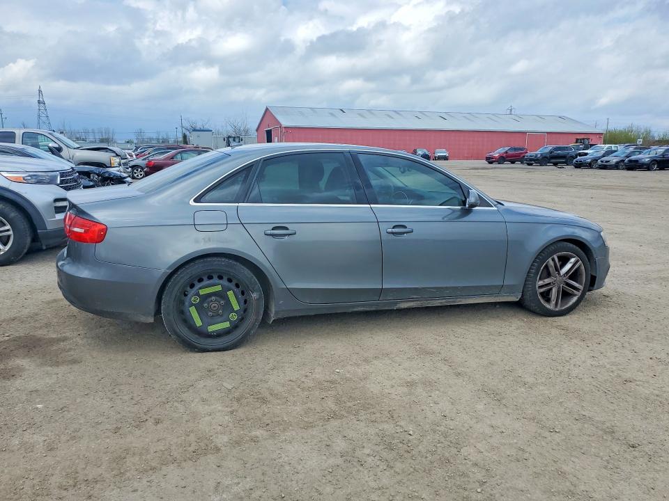 2013 Audi A4 VIN WAUFFCFL5DN044240 COPART salvage auction — REAR END, ON, sold $350 on 2026-07-14 (photo 3)