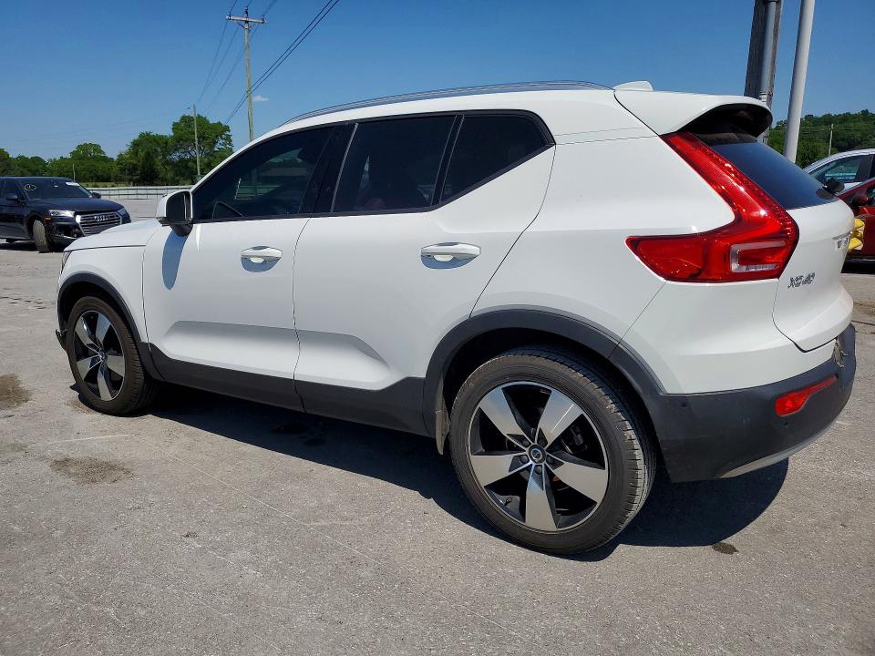 2019 Volvo Xc40 VIN YV4162UK0K2052291 COPART salvage auction — FRONT END, Tn - Salvage Certificate, sold $9,500 on 2026-07-20 (photo 2)